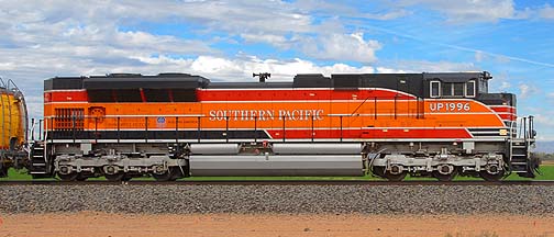Southern Pacific 1996 SD70ACe Diesel, November 12, 2011